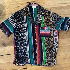 PIerre-Louis Mascia Silk Button Up Shirt